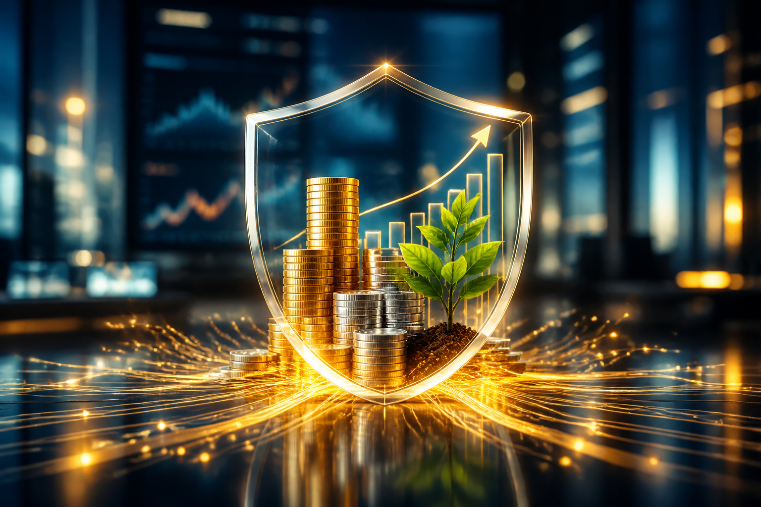 Securite et croissance financiere