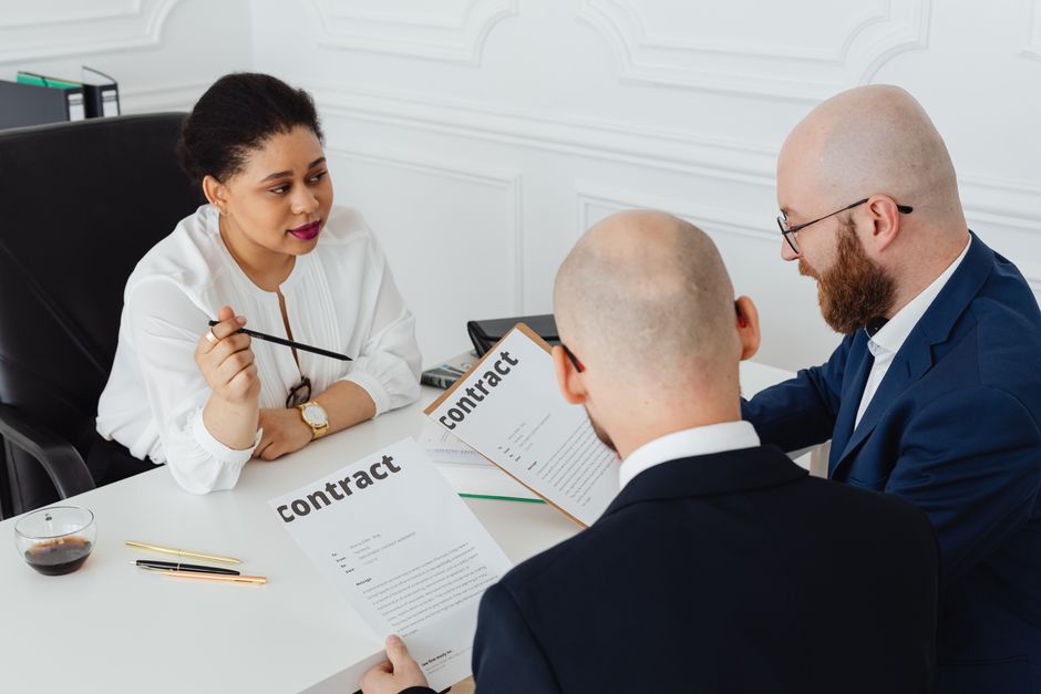Réunion autour d un contrat professionnel