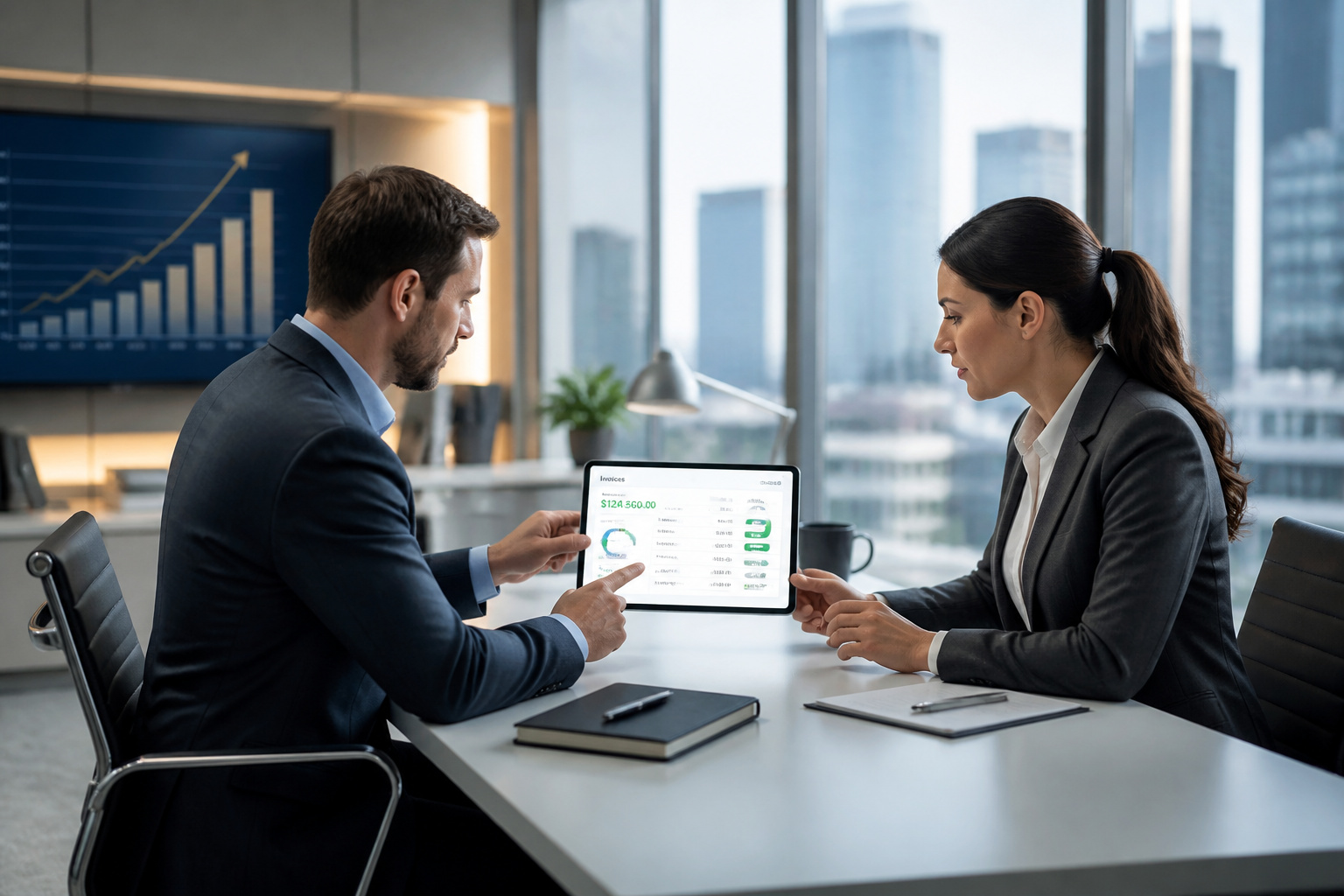 Collaboration financiere au bureau