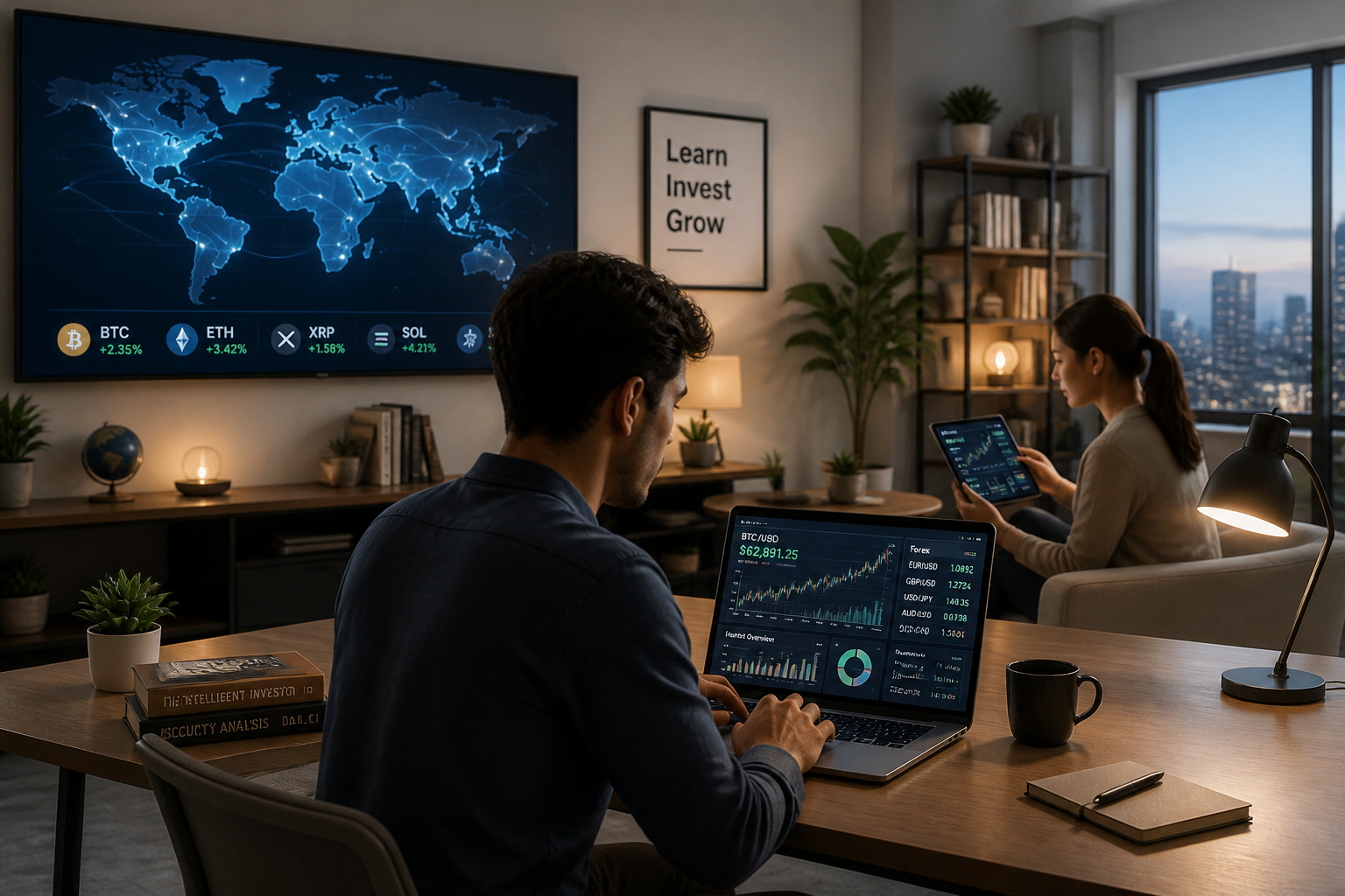 Investir dans le futur technologie financiere